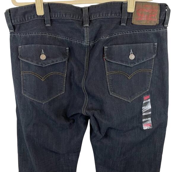 Levi’s 514 Straight Fit Jeans Size 40 X 30 - Picture 7 of 10